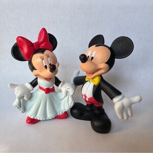 Mickey and Minnie Mouse Wedding Figurines